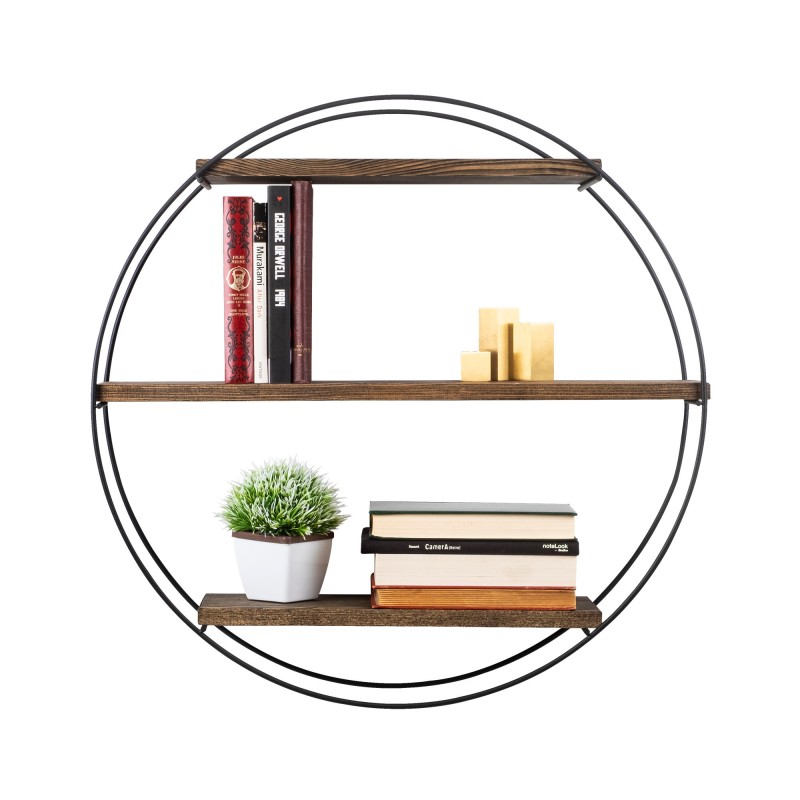 Wall Shelf Tulipa Black
Walnut