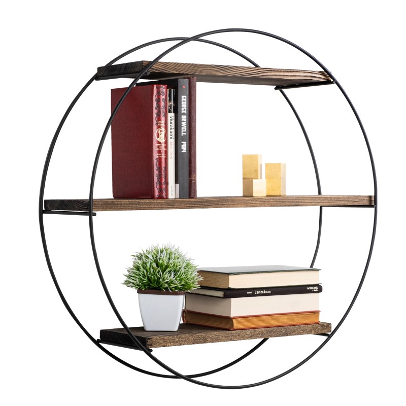 Wall Shelf Tulipa Black
Walnut