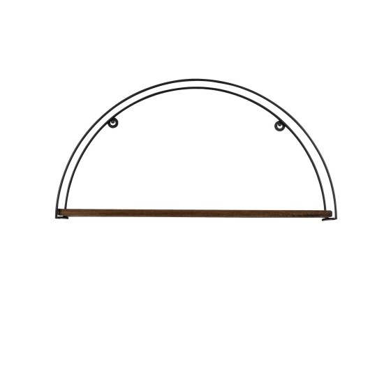 Wall Shelf Indicum Black
Walnut Wall Shelf Indicum Black
Walnut