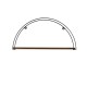 Wall Shelf Indicum Black
Walnut Wall Shelf Indicum Black
Walnut