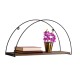 Wall Shelf Indicum Black
Walnut Wall Shelf Indicum Black
Walnut