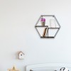 Wall Shelf Narcissus Black
Walnut