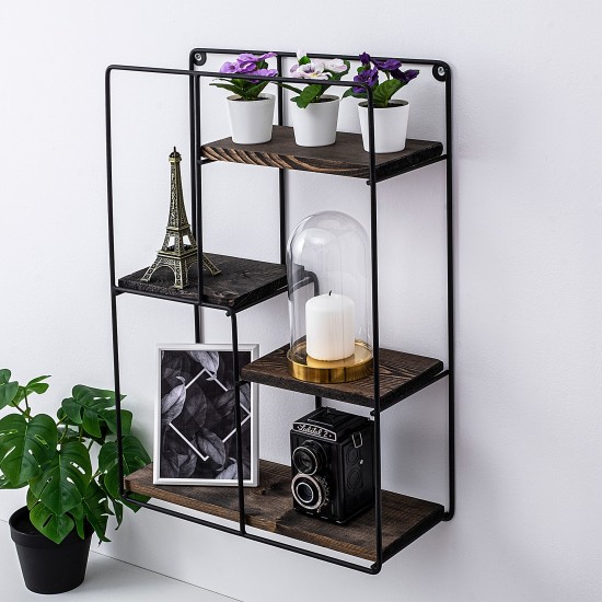 Wall Shelf Lotus Black
Walnut Wall Shelf Lotus Black
Walnut