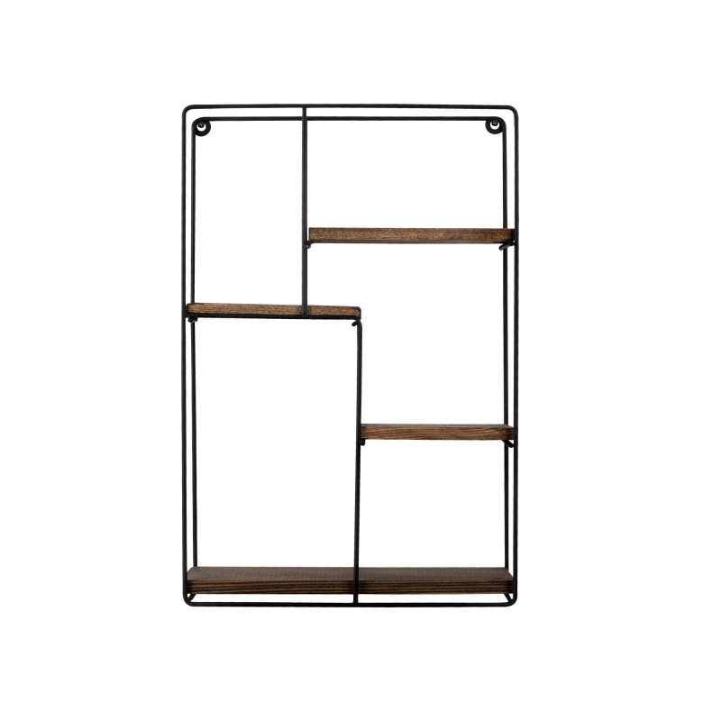 Wall Shelf Lotus Black
Walnut