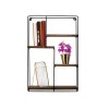 Wall Shelf Lotus Black
Walnut