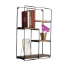 Wall Shelf Lotus Black
Walnut