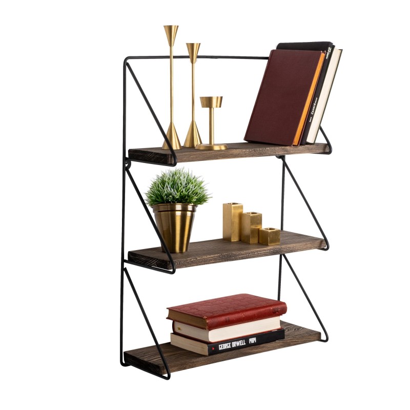 Wall Shelf Violaceae Black
Walnut