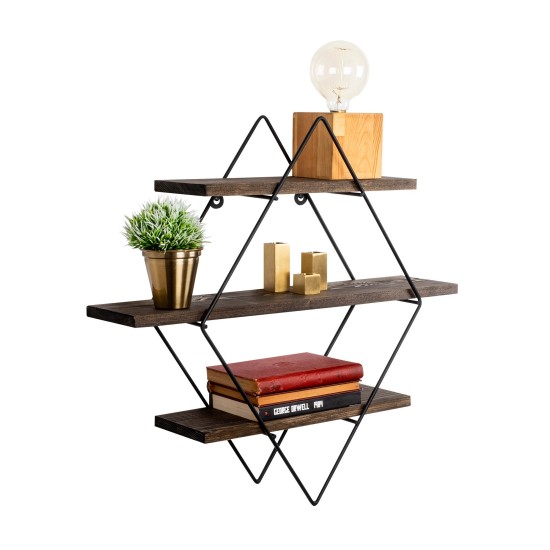 Wall Shelf Erysimum Black
Walnut