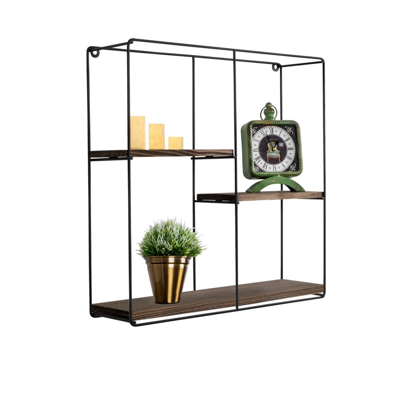 Wall Shelf Lilac Black
Walnut