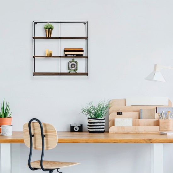 Wall Shelf Sunflower Black
Walnut Wall Shelf Sunflower Black
Walnut