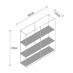 Wall Shelf Sunflower Black
Walnut Wall Shelf Sunflower Black
Walnut