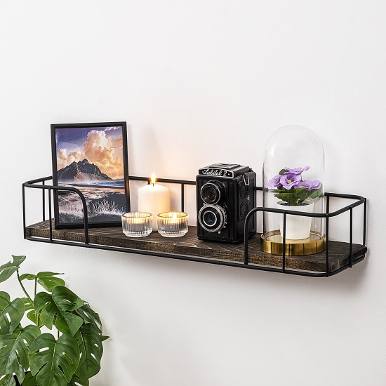 Wall Shelf Syringa Black
Dark Walnut Wall Shelf Syringa Black
Dark Walnut