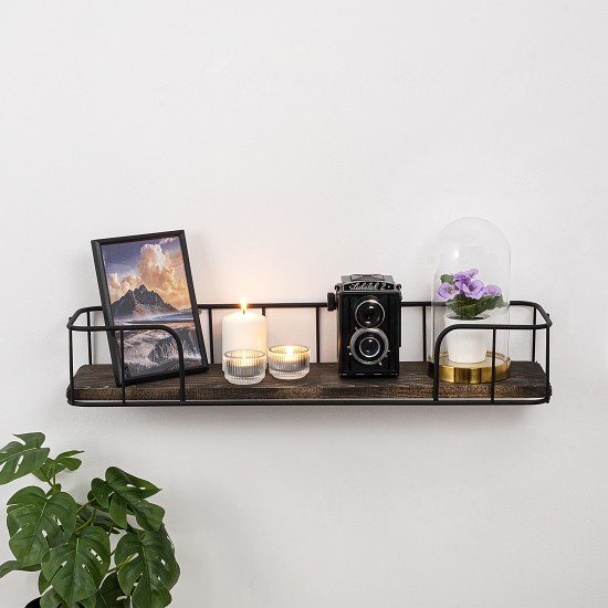 Wall Shelf Syringa Black
Dark Walnut Wall Shelf Syringa Black
Dark Walnut