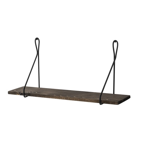 Wall Shelf Amaryllis Black
Dark Walnut