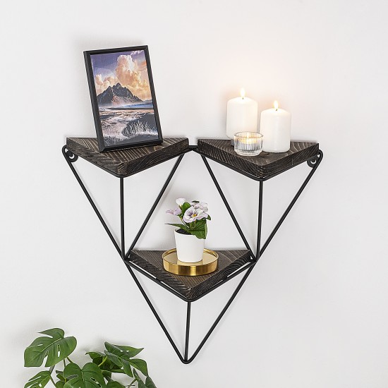 Wall Shelf Freesia Black
Dark Walnut