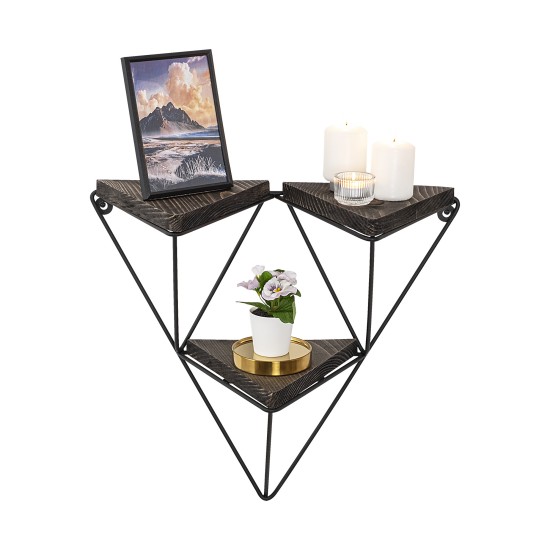 Wall Shelf Freesia Black
Dark Walnut