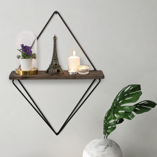 Wall Shelf Paeonia Turcica Black
Dark Walnut Wall Shelf Paeonia Turcica Black
Dark Walnut