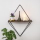 Wall Shelf Paeonia Turcica Black
Dark Walnut Wall Shelf Paeonia Turcica Black
Dark Walnut