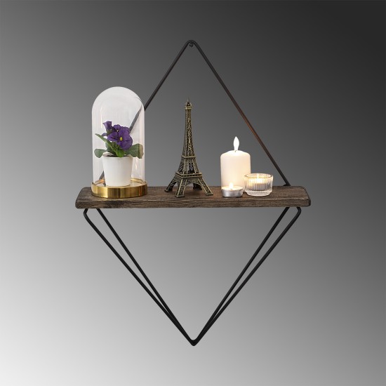 Wall Shelf Paeonia Turcica Black
Dark Walnut Wall Shelf Paeonia Turcica Black
Dark Walnut