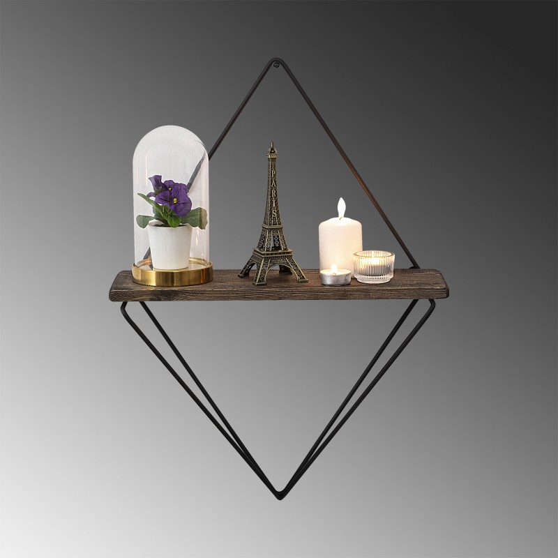 Wall Shelf Paeonia Turcica Black
Dark Walnut