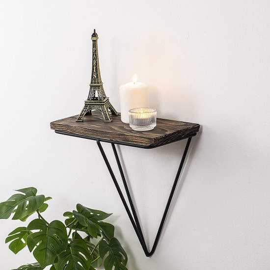 Wall Shelf Phalaenopsis Black
Dark Walnut Wall Shelf Phalaenopsis Black
Dark Walnut