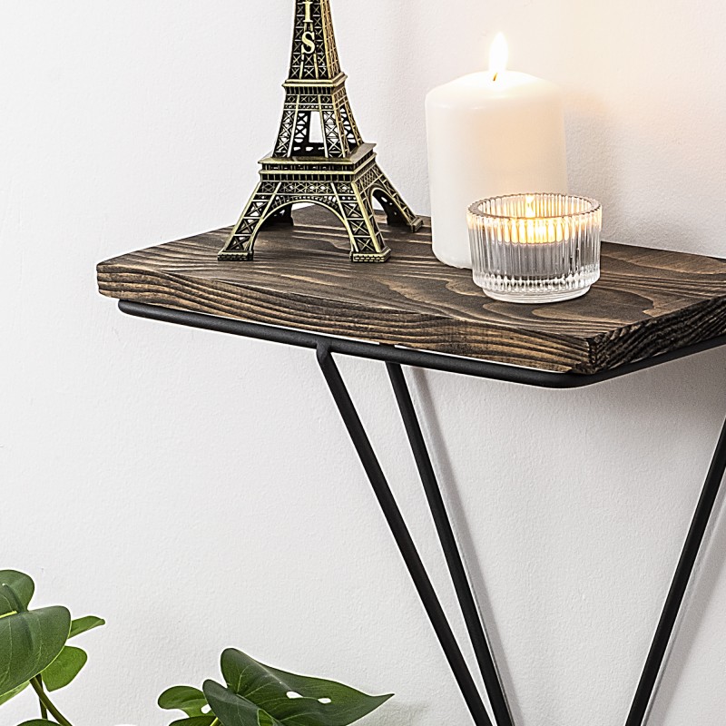 Wall Shelf Phalaenopsis Black
Dark Walnut