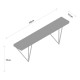 Wall Shelf Gladiolus Black
Dark Walnut Wall Shelf Gladiolus Black
Dark Walnut