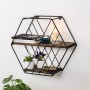 Wall Shelf Liliales Black
Dark Walnut
