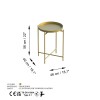 Coffee Table Shb-007-A Gold