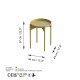 Coffee Table Shb-002-B Gold Coffee Table Shb-002-B Gold