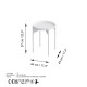 Coffee Table Shb-002-C White Coffee Table Shb-002-C White