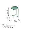 Coffee Table Shb-007-D Green