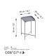 Coffee Table Shb-008-C Grey Coffee Table Shb-008-C Grey