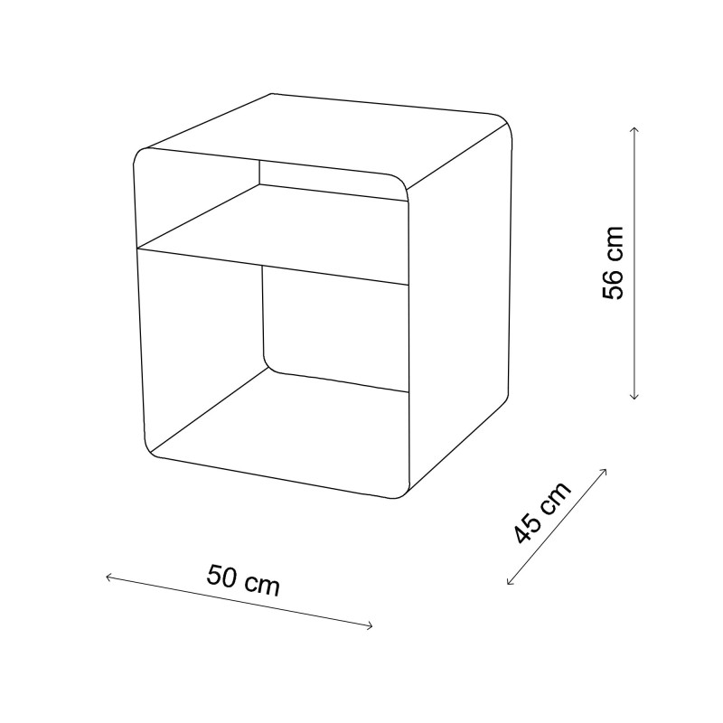 Side Table Shb-012 Black