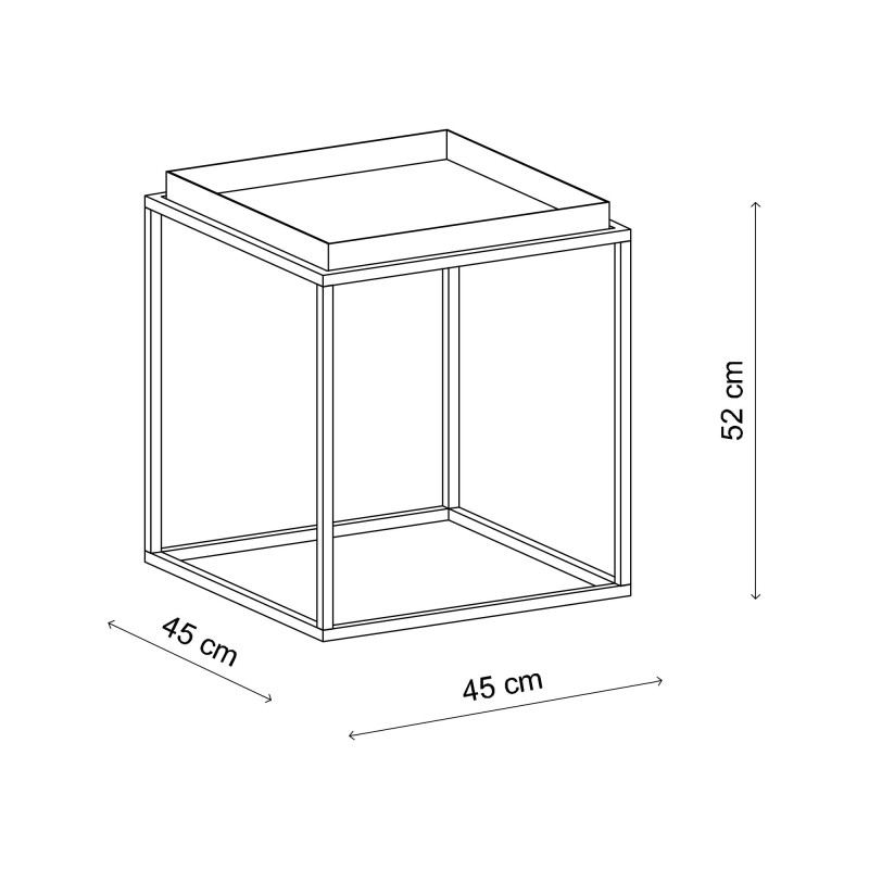 Coffee Table Shb-018-A Gold