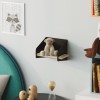 Wall Shelf Short Arm - Black Black