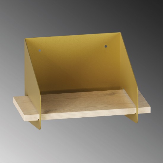 Wall Shelf Short Arm - Gold Gold Wall Shelf Short Arm - Gold Gold