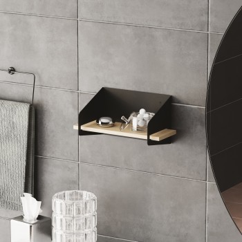 Wall Shelf Medıum Arm - Black Black