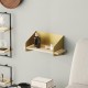 Wall Shelf Medıum Arm - Gold Gold Wall Shelf Medıum Arm - Gold Gold