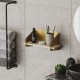 Wall Shelf Medıum Arm - Gold Gold Wall Shelf Medıum Arm - Gold Gold