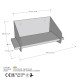 Wall Shelf Medıum Arm - Gold Gold Wall Shelf Medıum Arm - Gold Gold