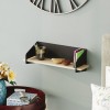 Wall Shelf Long Arm - Black Black