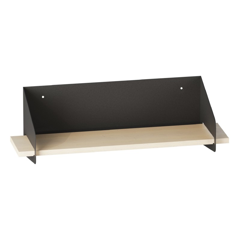 Wall Shelf Long Arm - Black Black