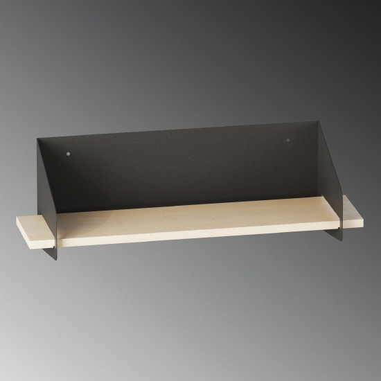 Wall Shelf Long Arm - Black Black Wall Shelf Long Arm - Black Black