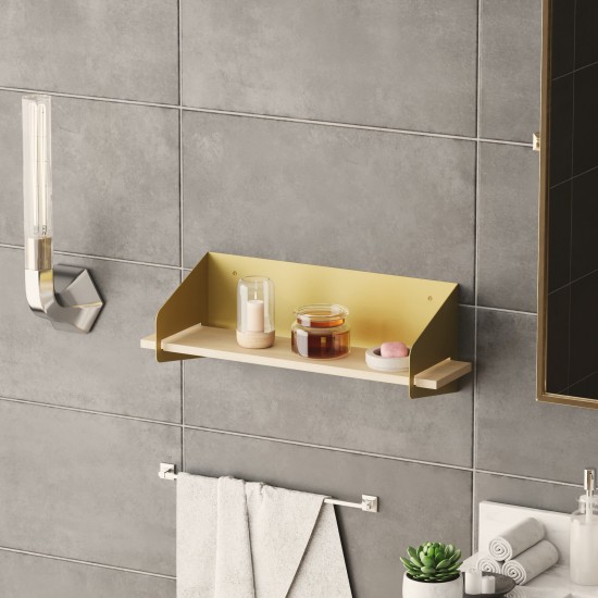 Wall Shelf Long Arm - Gold Gold Wall Shelf Long Arm - Gold Gold