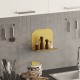 Wall Shelf Short Pouch - Gold Gold Wall Shelf Short Pouch - Gold Gold