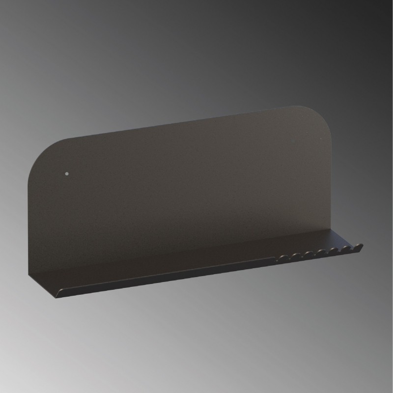 Wall Shelf Long Pouch - Black Black