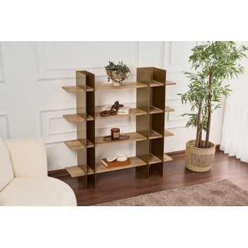 Bookshelf Shb-017-A Gold