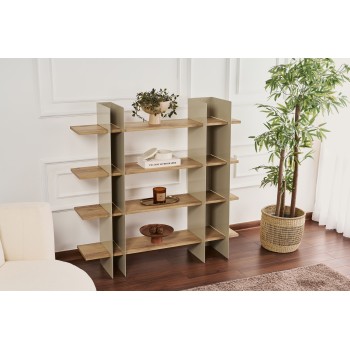 Bookshelf Shb-017-B Taupe
