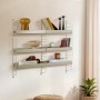 Wall Shelf Cm-068-B Taupe